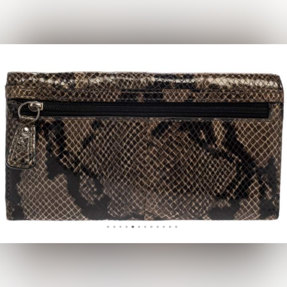 Coach Euc Python Snake Skin Embossed Soho Contine… - image 3